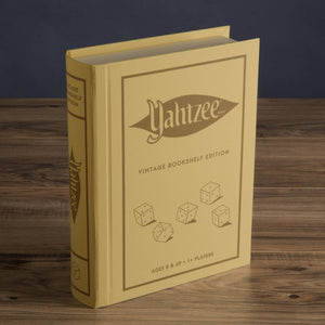 Yahtzee Game Vintage Bookshelf Edition