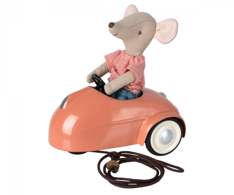 Mouse Car- Coral