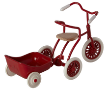 Load image into Gallery viewer, PREORDER: Tricycle hanger, Mouse - Red
