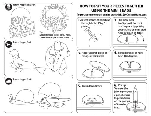 3D Tunnel Book Craft Kit-Ocean Set