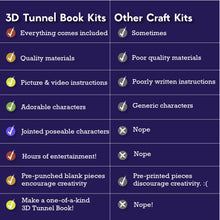 Load image into Gallery viewer, 3D Tunnel Book Craft Kit- Outer Space
