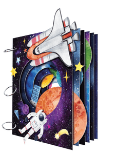 3D Tunnel Book Craft Kit- Outer Space