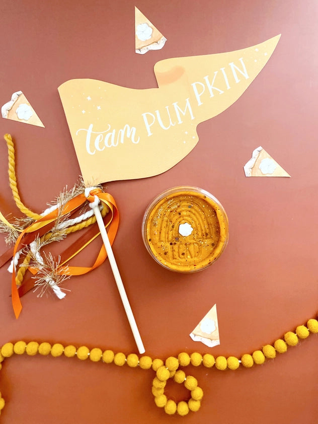 Pumpkin Pie Sensory Play Dough Kit