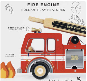 Wooden Fire Engine