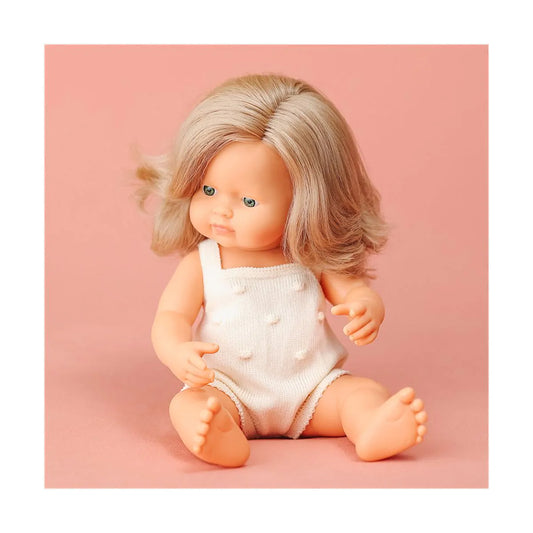 Baby Doll 15" Caucasian Dark Blonde Girl