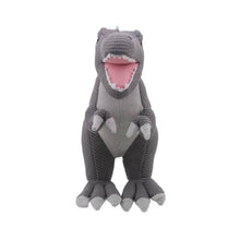 Load image into Gallery viewer, Wilberry Knitted: T-Rex (Grey - Medium)
