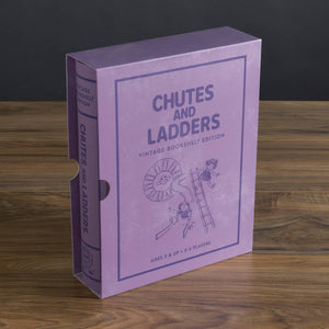 Chutes and Ladders Game Vintage Bookshelf Edition