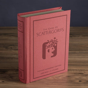 Scattergories Game Vintage Bookshelf Edition