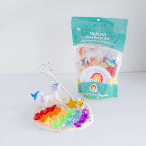 Unicorn Rainbow (Vanilla Buttercream) Sensory Dough Play Kit
