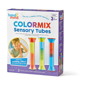 Hand2Mind Color Mix Sensory Tubes Set