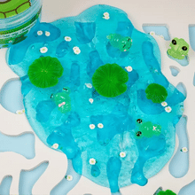 Load image into Gallery viewer, You&#39;re Toad-ally Awesome Clear Slime
