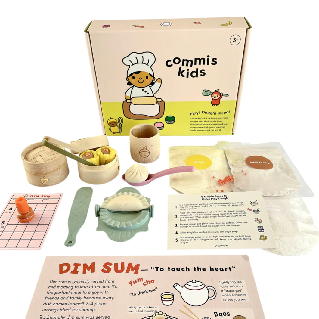 Dim sum activity kit with DIY dough
