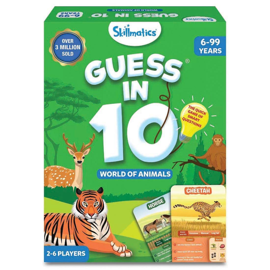 Guess in 10: World of Animals (Trivia Game age 6+)