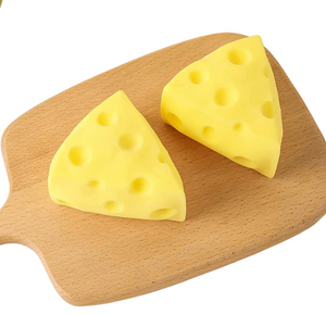 So Cheesy! Cheese Shaped Squishy Stress Toy