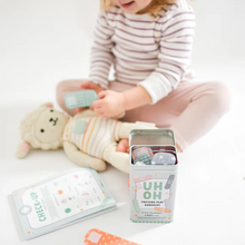 Load image into Gallery viewer, Pretend Play Bandages &amp; Bandaid Tin
