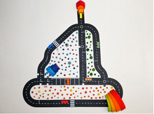 Load image into Gallery viewer, King of the Road- Extra Long Flexible Toy Road with Cars
