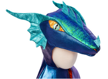 Load image into Gallery viewer, Azure The Metallic Dragon Cape
