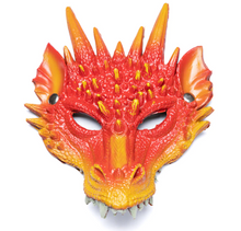 Load image into Gallery viewer, Dragon Mask in Green or Red
