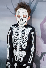 Load image into Gallery viewer, Glow in the Dark Skeleton Shirt, Pants &amp; Mask
