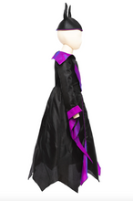 Load image into Gallery viewer, Villain Princess Dress &amp; Headpiece, Size 5-6
