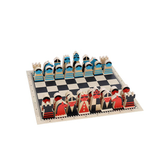 Wooden Chess On the Move