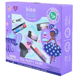 Tea Party Fairy - Klee Kids Natural Mineral Play Makeup Kit: Tea Party Fairy