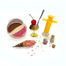 Load image into Gallery viewer, Ice Cream (Neapolitan) Play Dough Kit
