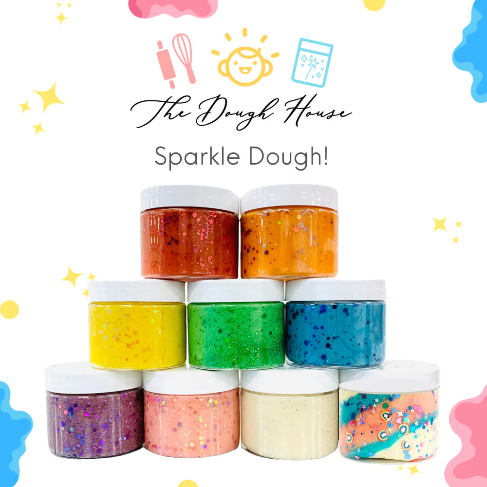 Sparkle Dough Jars