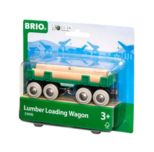 Load image into Gallery viewer, Brio Lumber Loading Wagon
