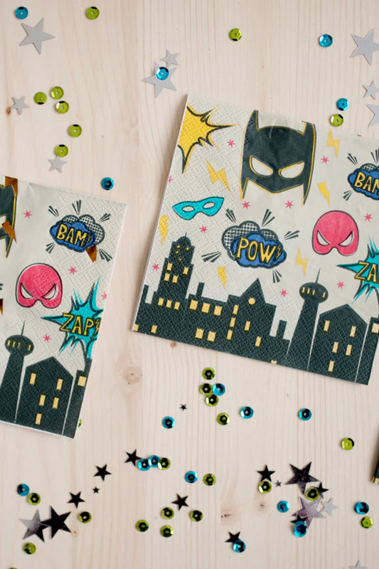 Napkins - Superheroes 20PC