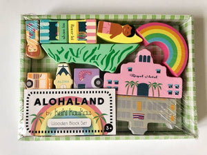 Alohaland Wooden Blocks Set