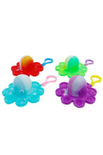 Load image into Gallery viewer, Reversible Octopus Pop It Keychain
