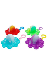 Reversible Octopus Pop It Keychain
