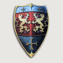 Load image into Gallery viewer, Wooden Play Knight&#39;s Buckler Shield - Made in Germany
