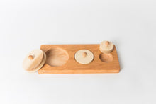 Load image into Gallery viewer, Montessori Three Circle Puzzle - Things They Love
