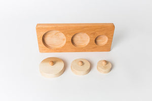 Montessori Three Circle Puzzle - Things They Love