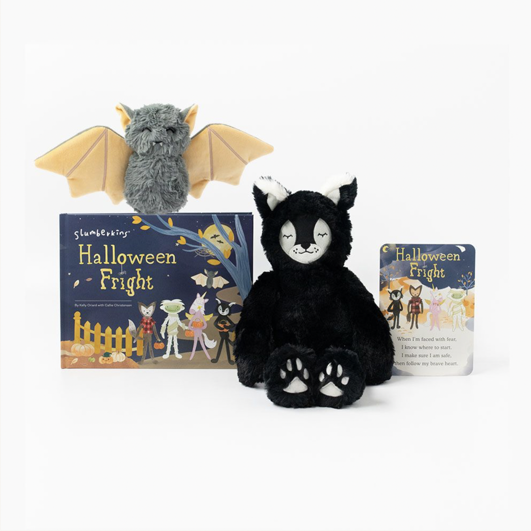 Halloween Limited Edition - Black Cat Lynx Kin + Bat Mini