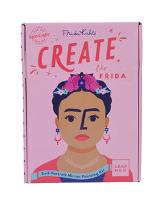 CREATE like Frida: Self-Portrait Mirror Painting Craft Kit