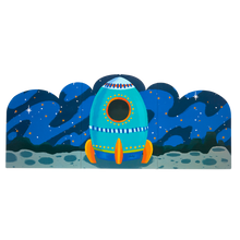 Load image into Gallery viewer, Play Again! Reusable Sticker Scenes: Space Critters
