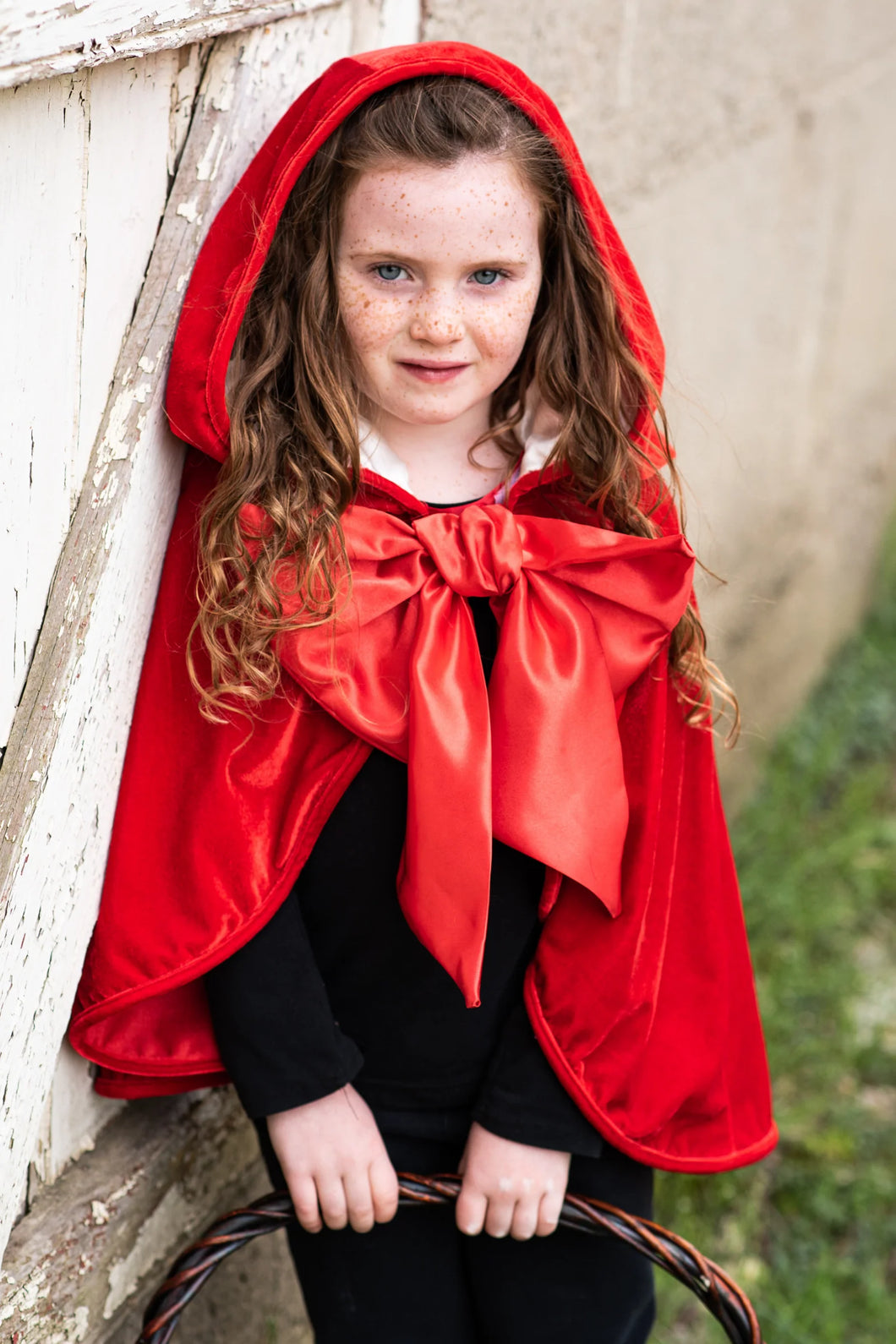 Woodland Storybook Little Red Riding Hood Cape, Size 5-6