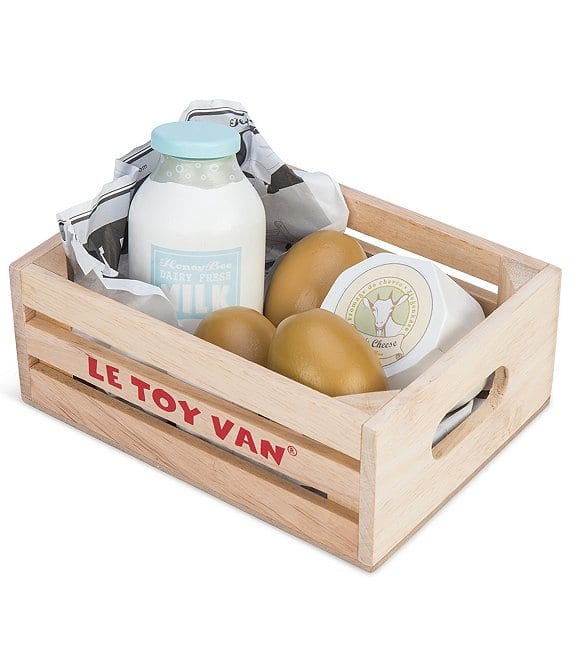 Wooden Cheese & Dairy Crate