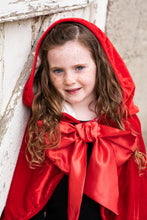 Load image into Gallery viewer, Woodland Storybook Little Red Riding Hood Cape, Size 5-6
