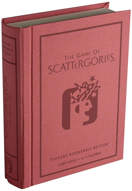 Scattergories Game Vintage Bookshelf Edition