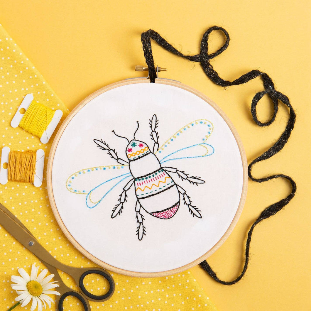 Bee Embroidery Kit