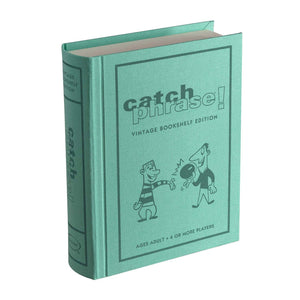 Catch Phrase Game Vintage Bookshelf Edition