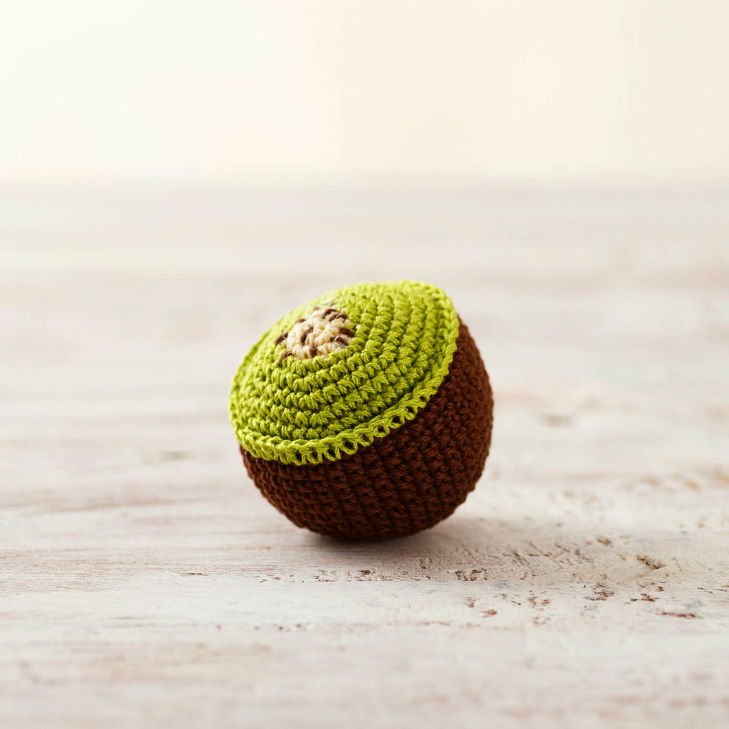 Crochet kiwi Amigurumi stuffed toys Crochet fruits Pretend