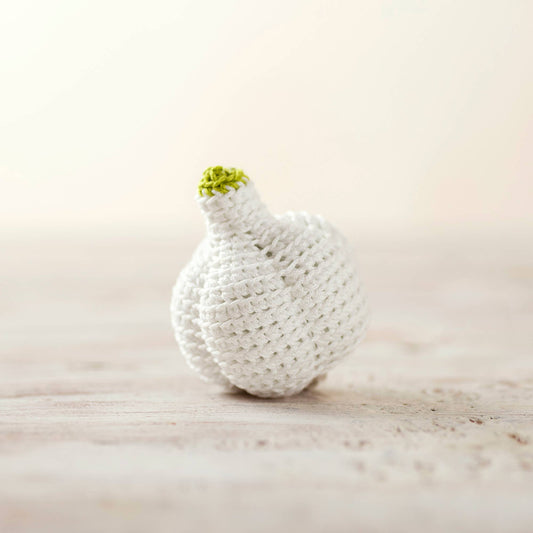 Crochet Garlic Crochet vegetables Play Food