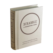 Load image into Gallery viewer, Scrabble Word Game Vintage Bookshelf Edition
