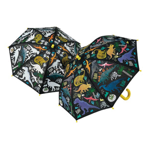 Colour Changing Umbrella - Dinosaur