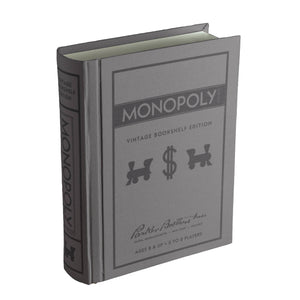 Monopoly Game Vintage Bookshelf Edition